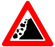 אבנים בדרך או סלע