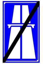 דרך לרכב מנועי שמסוגל ומורשה לנסוע במהירות מינימלית