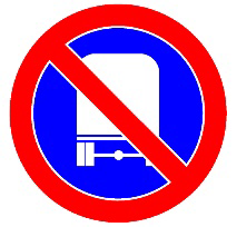 קצה האיסור לתמרור 436