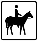 חוות סוסים או שירותי רכיבה.