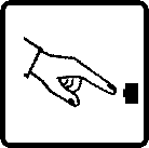 לחצן הולכי רגל לצורך חציה.