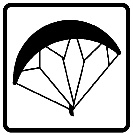 אתר מוסדר לדאייה בגלשן או מצנחי רחיפה.